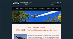 Desktop Screenshot of cafutahwing.org